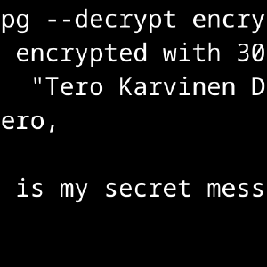 PGP - Send Encrypted and Signed Message - gpg