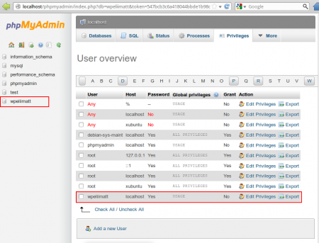 phpmyadmin_newdb