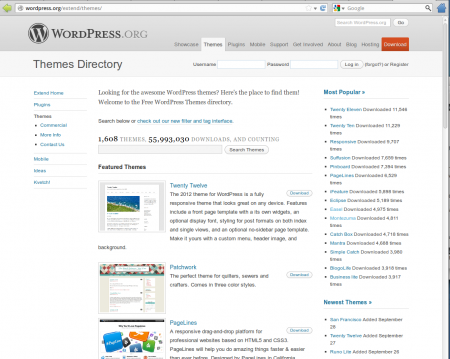 wp_themes
